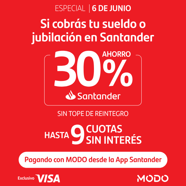 Santander cuenta sueldo