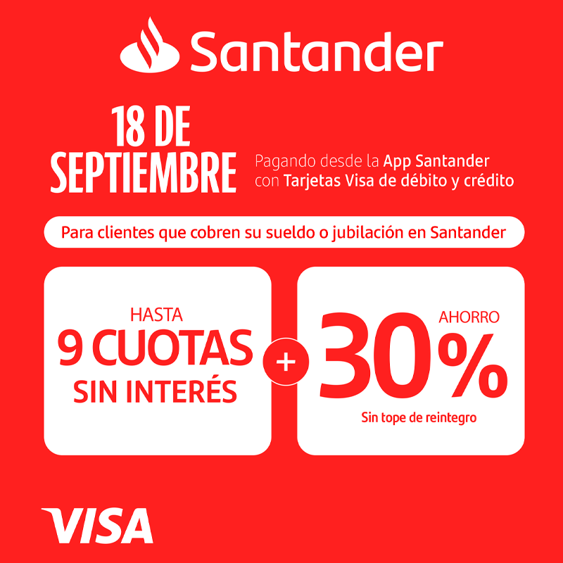 Santander cuenta sueldo